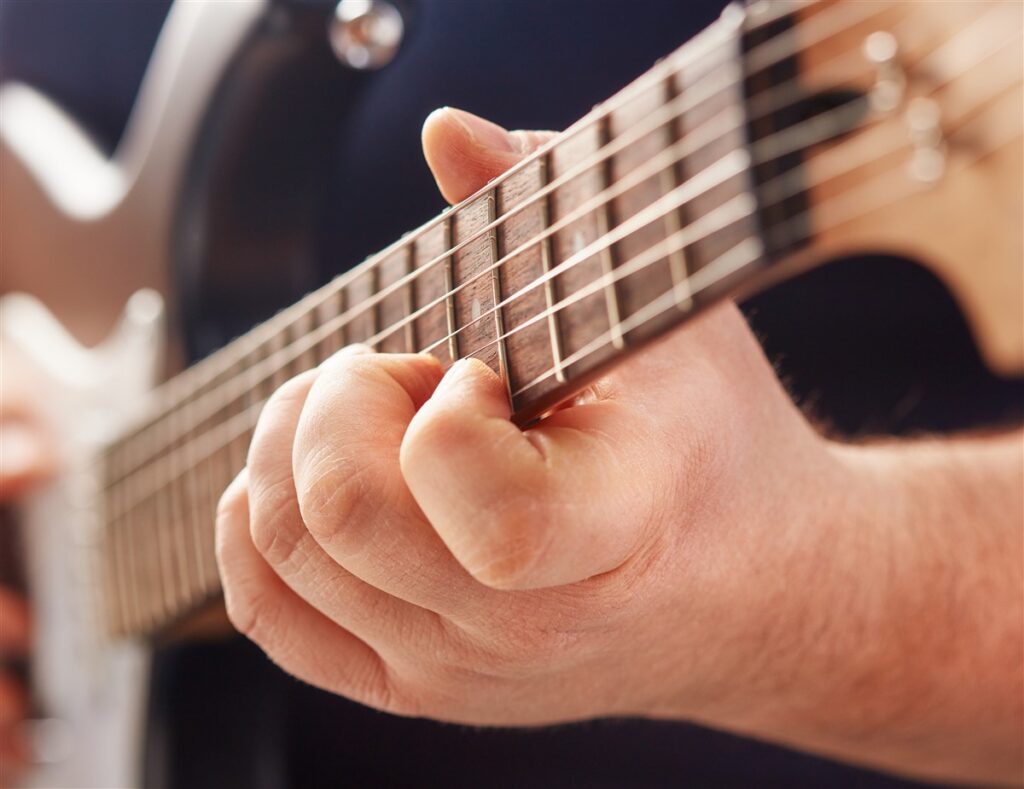 manche de guitare électrique