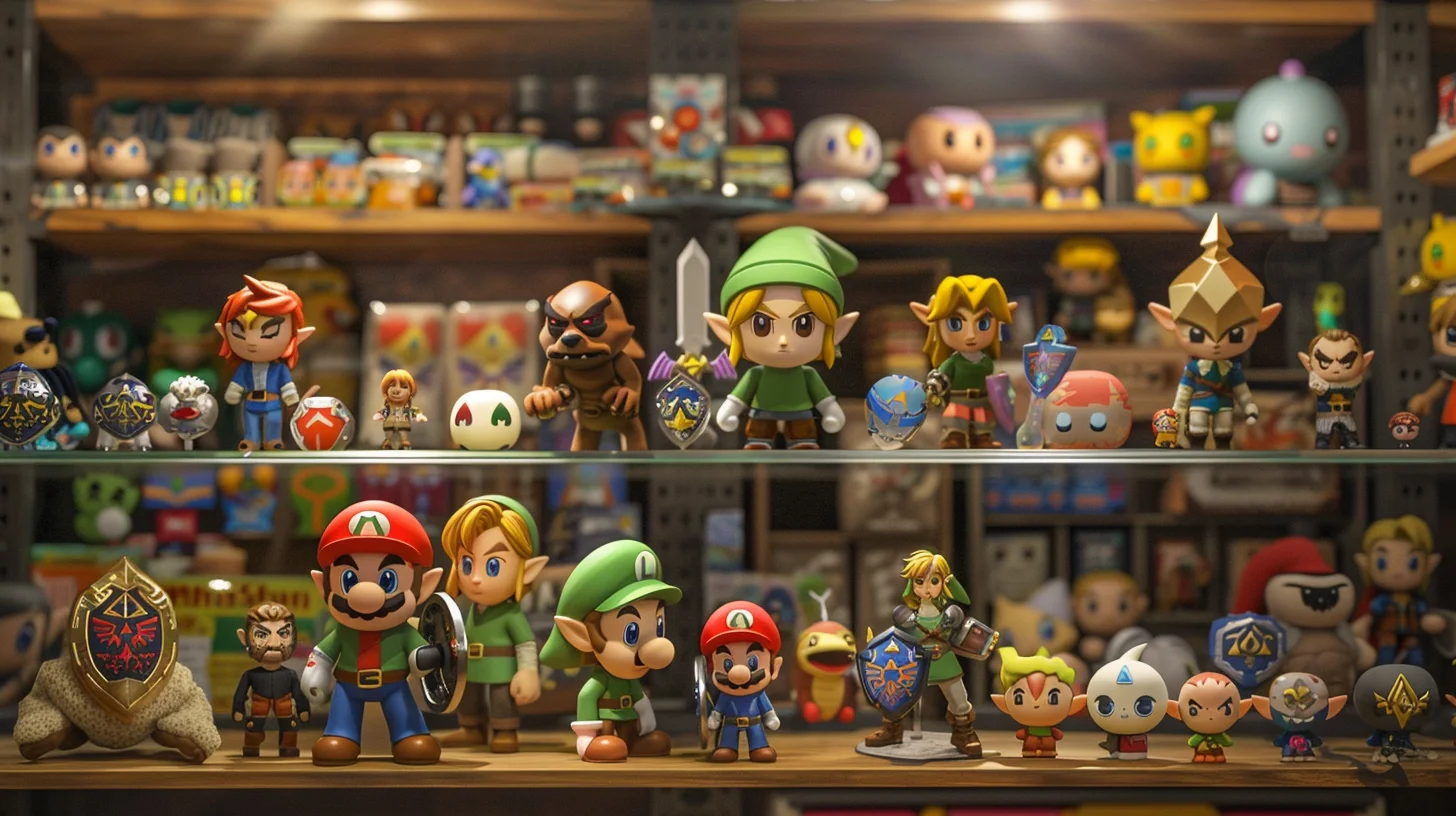 collections jouets Zelda