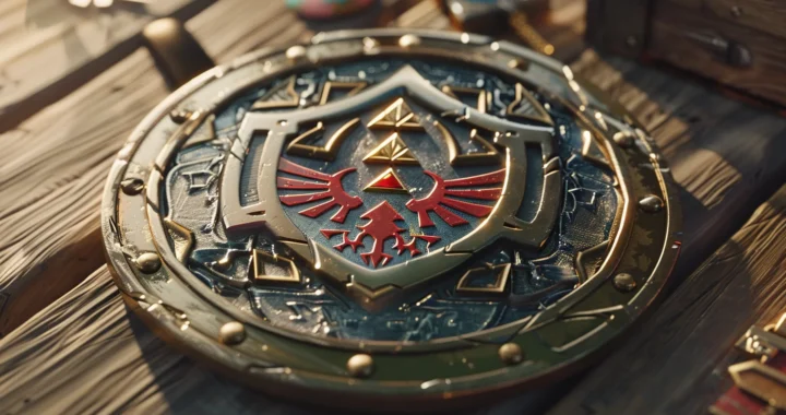 Accessoires Zelda : les meilleurs porte-cartes bouclier hylien pour les fans