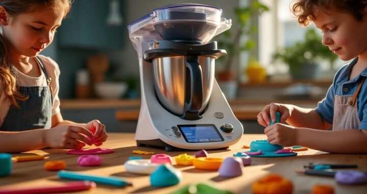 Pourquoi la pâte à modeler au Thermomix est idéale pour les activités créatives
