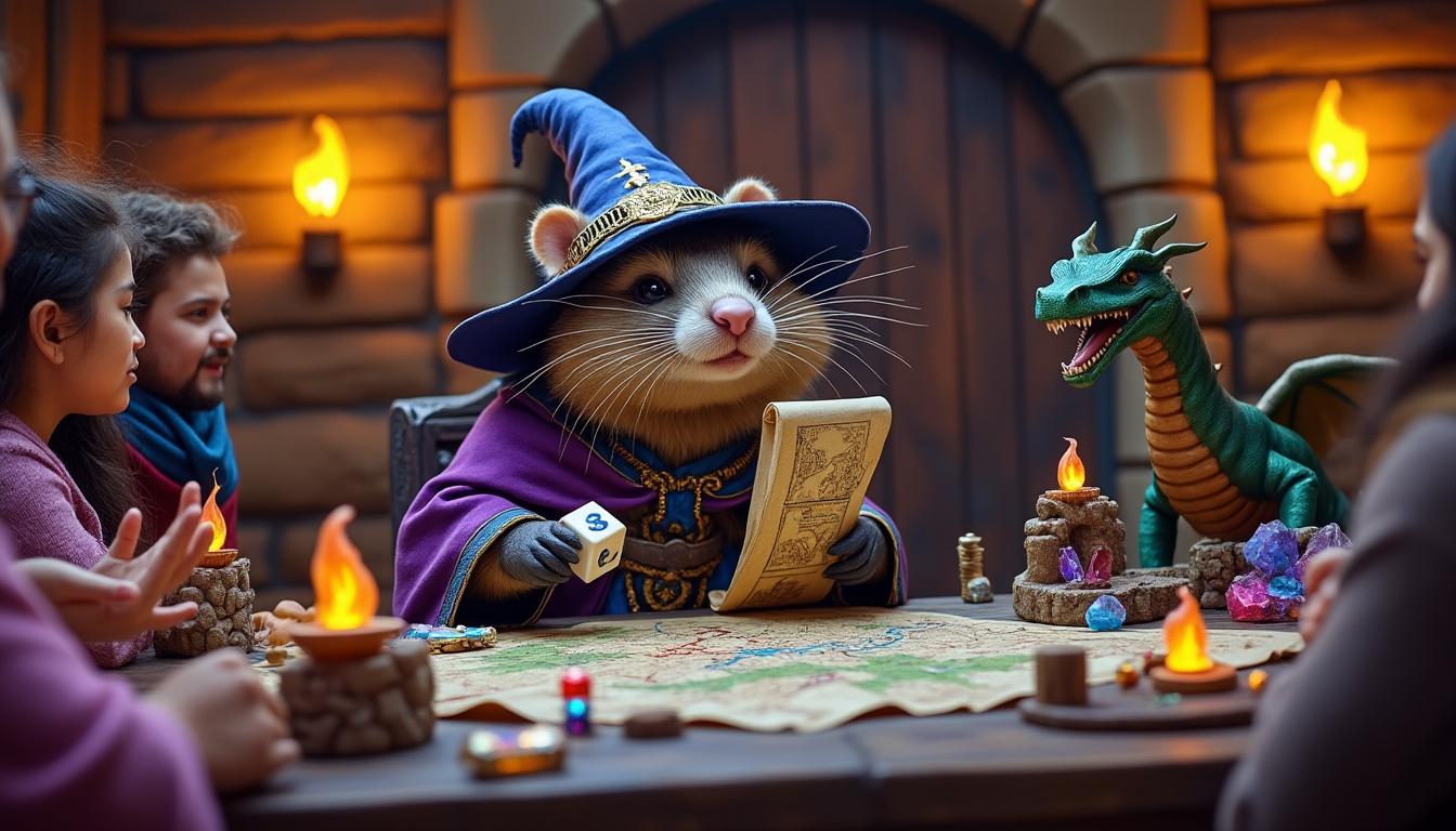découvrez wombat dungeon master, l'outil indispensable pour des sessions de jeu captivantes et immersives. plongez dans un univers enchanteur et faites vivre à vos joueurs des aventures inoubliables grâce à ce maître de donjon. transformez vos soirées en expériences mémorables avec des récits dynamiques et des défis palpitants.
