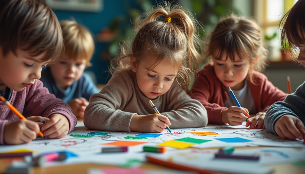 découvrez comment les jeux avec une simple feuille et un stylo stimulent la créativité des enfants, développent leur imagination et favorisent l'apprentissage ludique au quotidien.