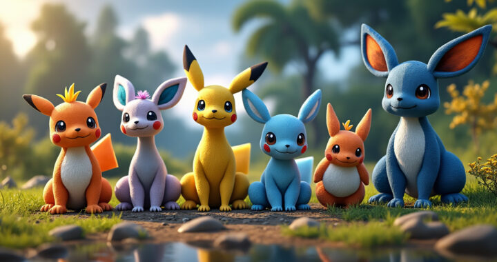 Top 5 des personnages de pokémon en q : quels pokémons se distinguent ?