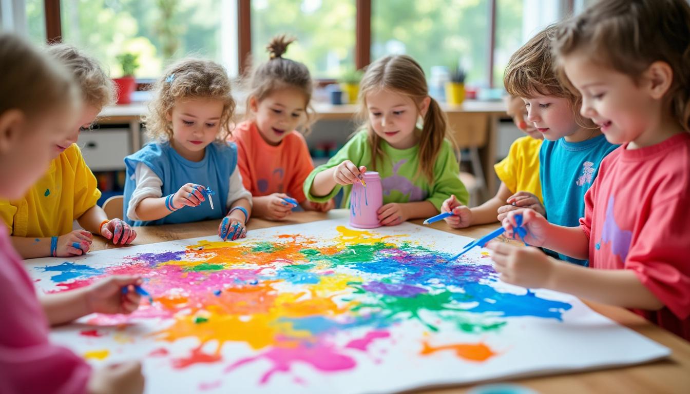 découvrez comment le jeu des couleurs stimule le développement des enfants à travers des animations ludiques. explorez ses bienfaits sur la créativité, la motricité et l'apprentissage dès le plus jeune âge.