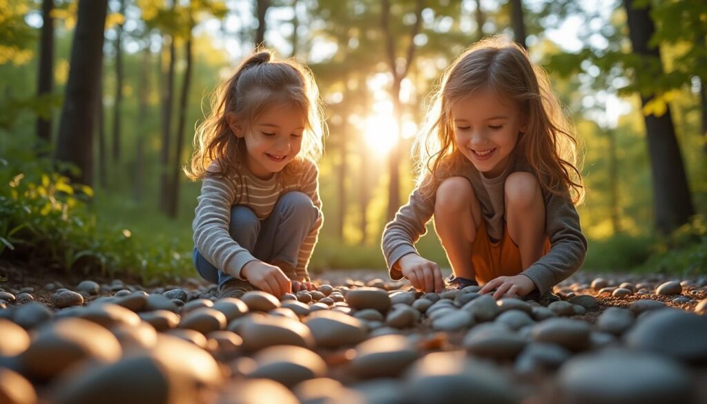 découvrez comment les jeux avec des cailloux offrent une façon amusante et créative de renouer avec la nature et partager des moments authentiques en famille ou entre amis.