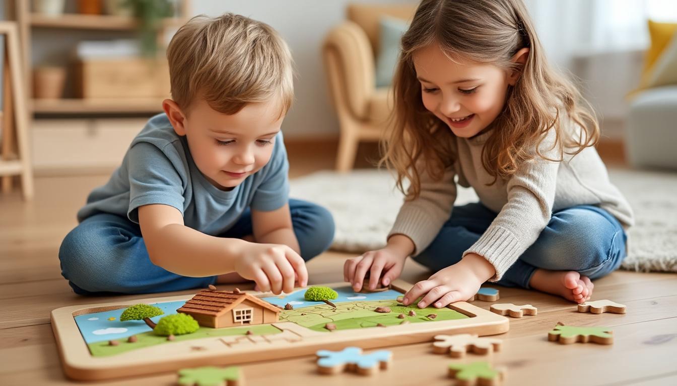 découvrez les puzzles 3d en bois, une activité ludique et éducative parfaite pour stimuler la créativité et la concentration des enfants comme des adultes.