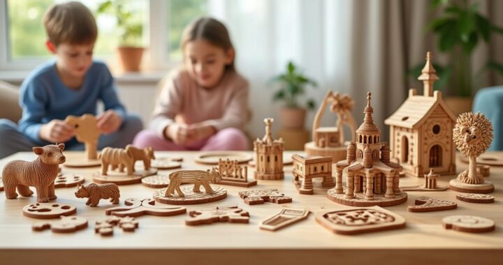 Les puzzles 3D en bois : une activité ludique et éducative
