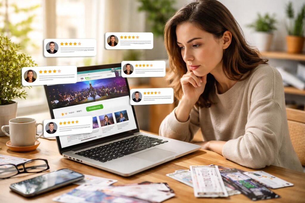 découvrez comment les avis sur viagogo peuvent impacter votre expérience d'achat et vous aider à faire des choix éclairés pour vos billets de spectacles et événements.