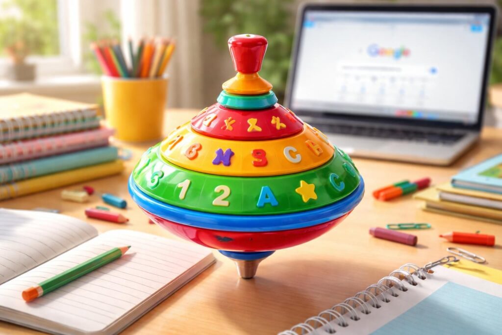 découvrez toupie sur google, un outil éducatif méconnu qui facilite l'apprentissage de manière ludique et innovante. explorez ses fonctionnalités uniques pour enrichir vos séances pédagogiques.