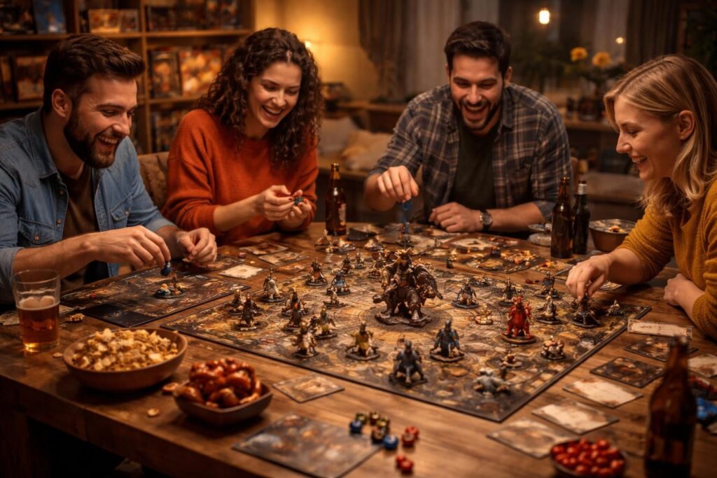 explorez notre sélection des meilleurs jeux de plateau avec figurines pour des soirées inoubliables entre amis. stratégie, fun et convivialité au rendez-vous !