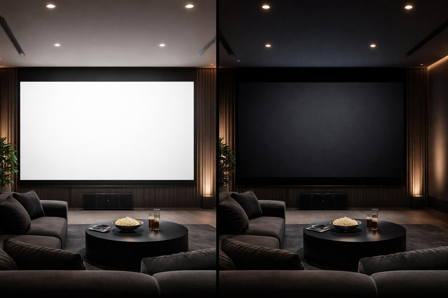 découvrez l'erreur courante qui gâche la qualité des noirs sur votre écran de projection et apprenez comment l'éviter pour une expérience visuelle optimale.