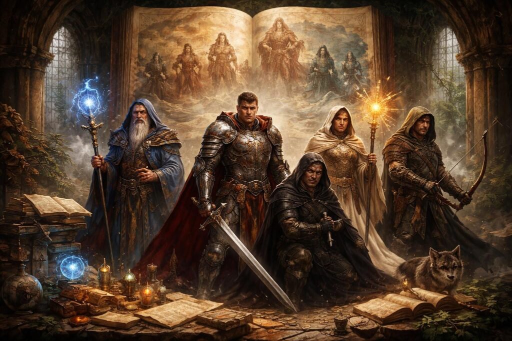 découvrez les classes de donjons et dragons, leurs origines fascinantes et leur évolution à travers les éditions. un guide complet pour comprendre cet univers emblématique.