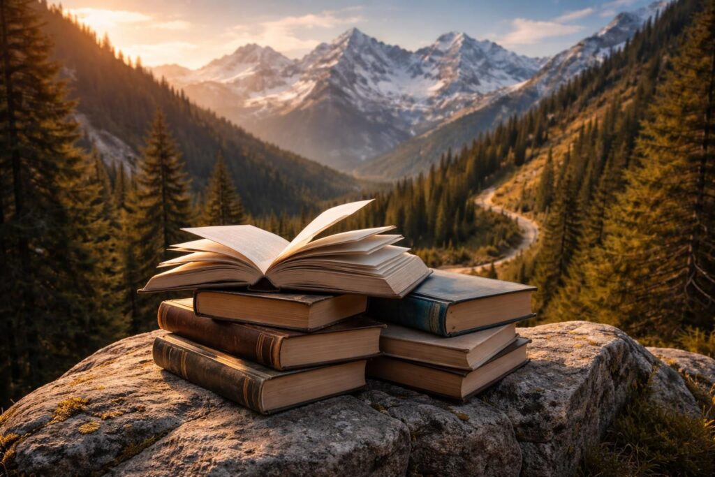 découvrez une sélection de livres sur la montagne qui vous feront explorer des paysages inoubliables et vivre des aventures au-delà des sentiers battus.