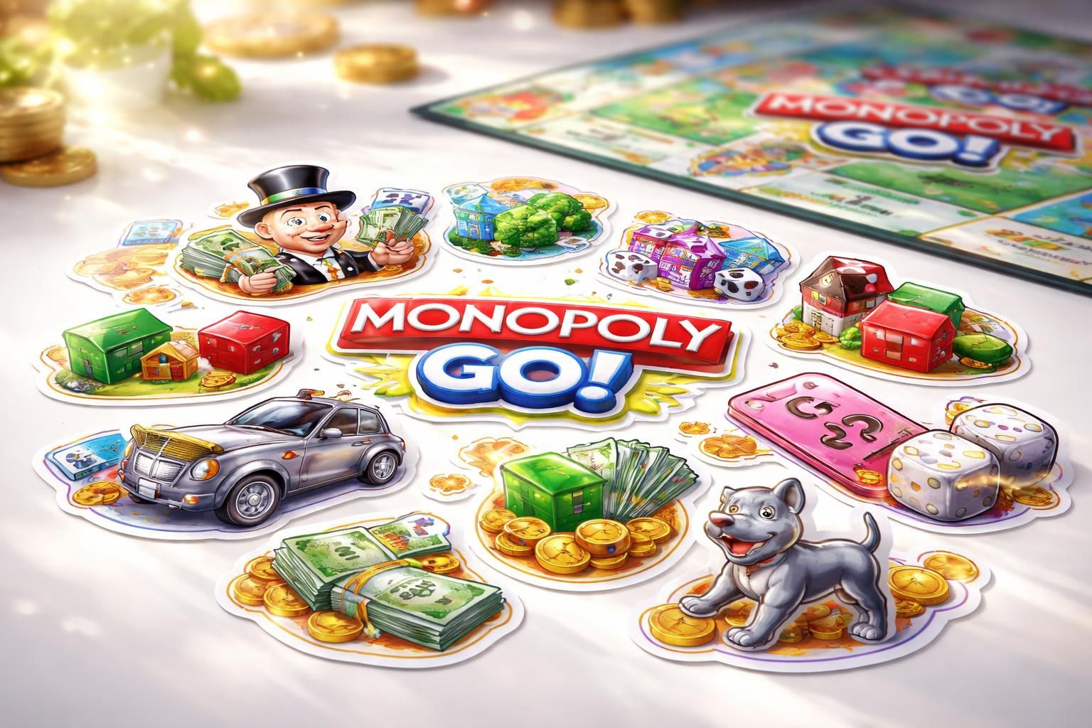découvrez les stickers boom autocollants monopoly go, une nouvelle manière ludique et artistique de collectionner et personnaliser vos objets préférés.