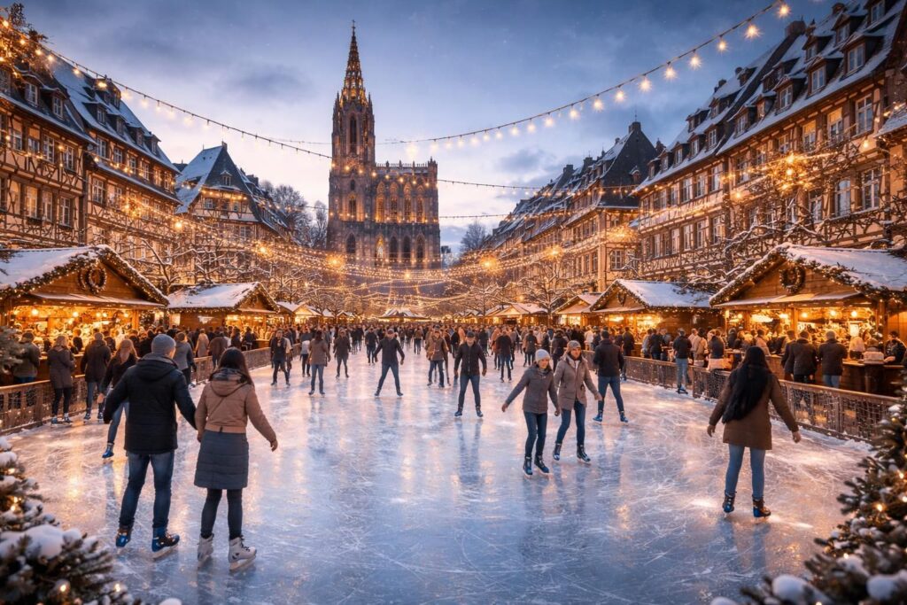 découvrez les événements incontournables de la patinoire à strasbourg cet hiver et vivez des moments de glisse inoubliables en famille ou entre amis.