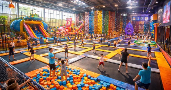 Découvrez les attractions uniques du Jumpfun park