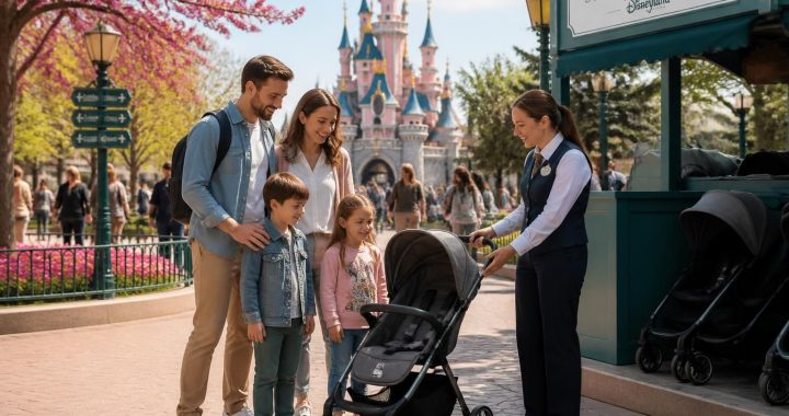 Location de poussette à Disneyland Paris : guide et astuces pratiques