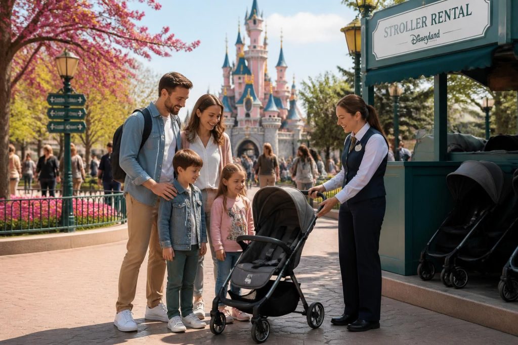 découvrez notre guide complet pour la location de poussette à disneyland paris, avec des astuces pratiques pour faciliter votre visite en famille.